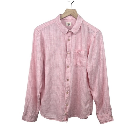 Marine Layer Button Up Cotton Shirt - Picture 1 of 4